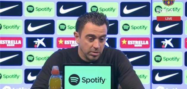 تشافي: تصرف فاتي تجاه ضربة الجزاء جيد.. ولن أعارض الحكام بعد الآن