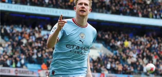 دي بروين يدخل تاريخ الدوري الإنجليزي برقم جديد