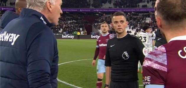 مدرب وست هام يهاجم تقنية الفيديو بعد الخسارة أمام ليفربول: لم تحترمونا وعليكم الاعتذار لنا